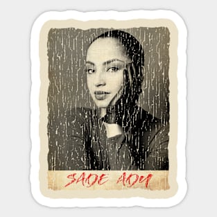 Sade Adu Vintage Sticker